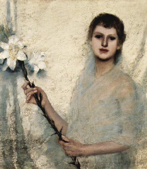 Franz von Stuck Unschuld oil painting picture